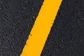 Asphalt road as abstract background