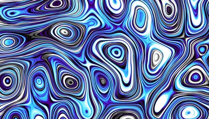 Wavy abstract futuristic background