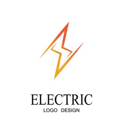 Lighting logo template for many purpose