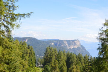 Beautiful landscape in Southtyrol 