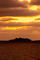 Fototapeta premium 長崎の世界遺産 軍艦島