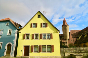 Obraz premium ヨーロッパのカラフルな家