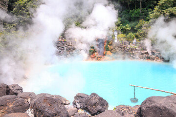 海地獄　別府温泉　大分県の観光地