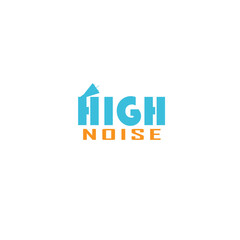 Vectors High Noise Stop editable logo, typography, Fonts, graphic design, t-shirt, design, X-mas, background