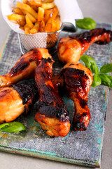 Honey and soy chicken drumsticks