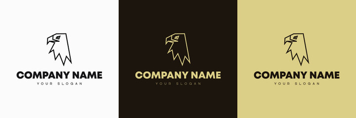 Minimal line versatile animal logo template icon design