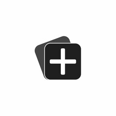 add icon. Vector illustration for graphic design, Web, UI, app.