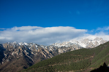 mountains in the mountains