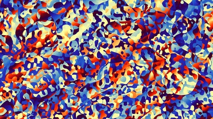 Digital fractal pattern. Abstract background. Horizontal background with aspect ratio 16 : 9