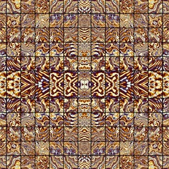 Digital fractal pattern. Abstract background.