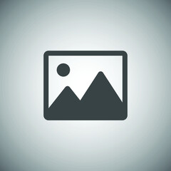 Picture Image Icon Vector Illustration