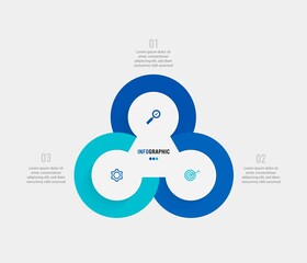 Business data visualization. Process chart. Abstract elements of graph, diagram with steps, options, parts or processes. Vector business template for presentation. Creative concept for infographic.