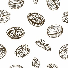 Vector pattern with walnut