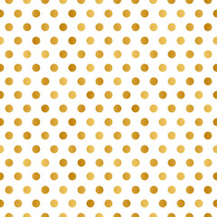 Gold Dot Pattern Design Background