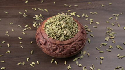 Fennel is a highly aromatic and flavorful herbs used in cooking and drinks are used as breath freshener.