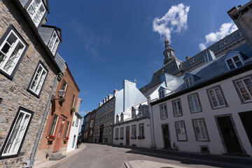 Fototapeta premium オールドケベックの街並み