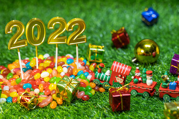 Digital 2022 model with candy bar