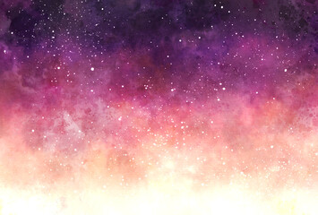 背景素材_水彩テクスチャ_ピンク