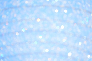 クリスマスツリーとキラキラのイルミネーション