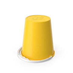 Fototapeta premium 3D Illustration of a realistic plastic bucket 