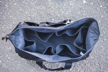 Bag for everyday. Advertisement of bag. 