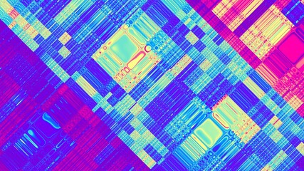 Digital fractal pattern. Abstract background.