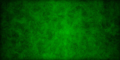 Fondo verde de pared con manchas oscuras.