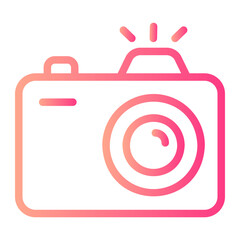 camera gradient icon