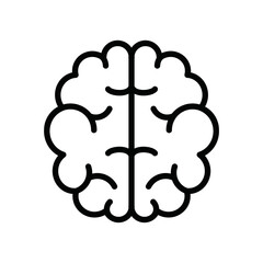 brain icon vector