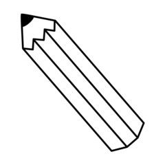 鉛筆のイラスト（ベクター）