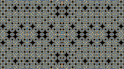 Digital fractal pattern. Abstract background.