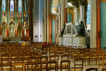 Chaire de l'église Saint Germain-des-Près restaurée