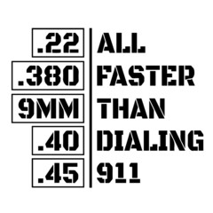 all faster than dialing 911 background inspirational quotes typography lettering design