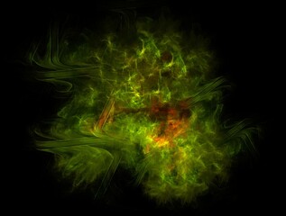 Imaginatory fractal abstract background Image