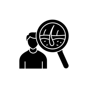 recommend clip art: Trichology color line icon. Pictogram for web page, mobile app