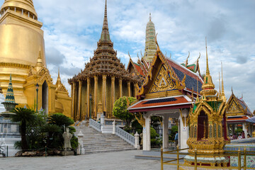 Grand Palace, Bangkok, Thailand, November 2017- view of the Palace's complex