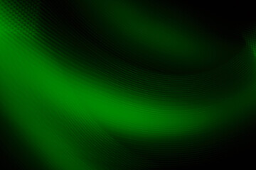 Green blurred light lines. Green abstraction.