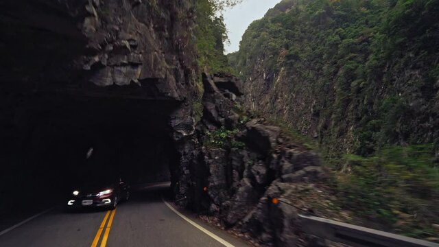Beautiful Canyon in Taroko Gorge National Park, Taiwan