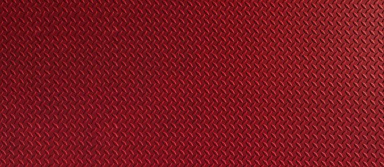 Detail of the red pattern from a manhole cover backgorund