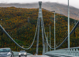 Bridge near Narvik, Norway