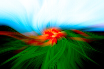 abstract colored background with swirling colorful lines