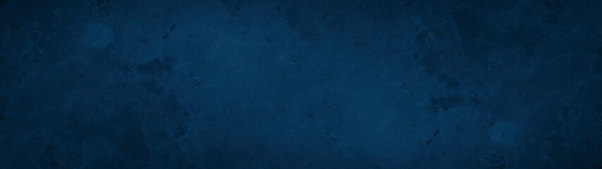 Fototapeta na wymiar Abstract dark blue colorful colored painted texture background banner panorama