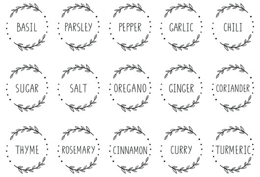 Spice Label Images – Browse 42,326 Stock Photos, Vectors, and