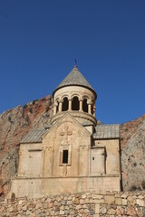 Fototapeta na wymiar orthodox church in the mountains
