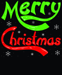 Christmas Typography Vector Design For Mug And T Shirt design vector