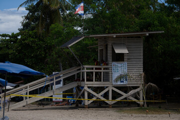 A tropical beach and surf town located in Tamarindo Costa Rica.