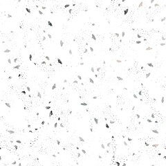 Seamless neutral and white grungy classic abstract surface pattern design for print. High quality illustration. Monochrome earth colored design with white pattern design overlay. Repeat graphic swatch