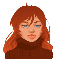 portrait of a girl