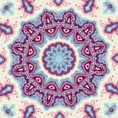 Abstract mandala background. Fractal pattern.