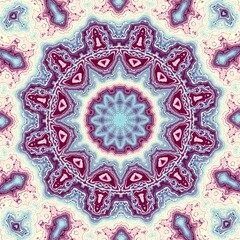 Abstract mandala background. Fractal pattern.